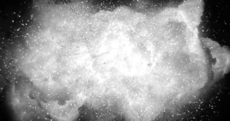 Wall Mural - realistic explosion and blasts with luma channel. visual effects element.