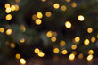 © Julia Sedaeva  - Yellow bokeh holiday. Abstract Christmas holiday background