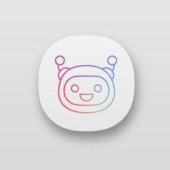 Wall Mural - Chatbot app icon