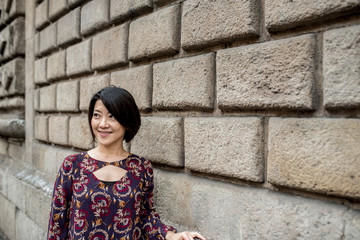 Wall Mural - Portrait of an asian woman