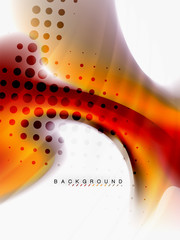 Aufkleber - Background abstract fluid colors design