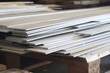 stack of steel plate