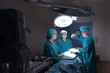 © nimon_t - group of veterinarian surgery in operation room for laparoscopic