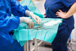 © herraez - nurse preparing medical instruments for operation