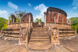 Vatadage (Round House) of Polonnaruwa ruin Unesco world heritage on Sri Lanka.
