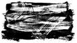 © monum - Brush stroke and texture. Smear brush on a white background.