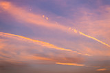 Fototapeta Na ścianę - clouds pink  blue sky sunrice background