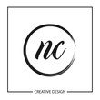 © Scooby - Initial Letter NC Logo Template Design Vector Illustration