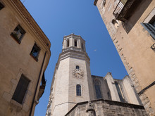 Historical Center Of Girona Town, Catalonia, Spain