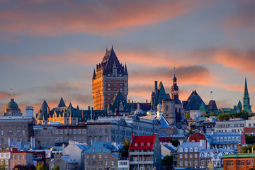 Wall Mural - Quebec City in Evening Light