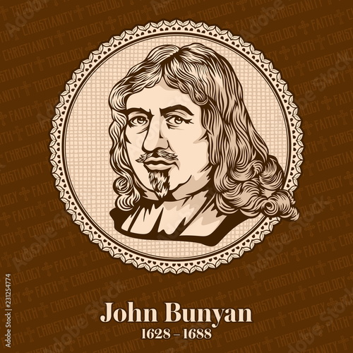 Fotografía John Bunyan (1628-1688) was an English writer and Puritan preacher