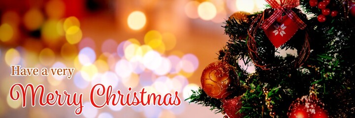 Poster - Composite image of christmas card