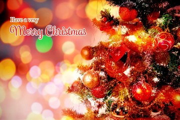Poster - Composite image of christmas card