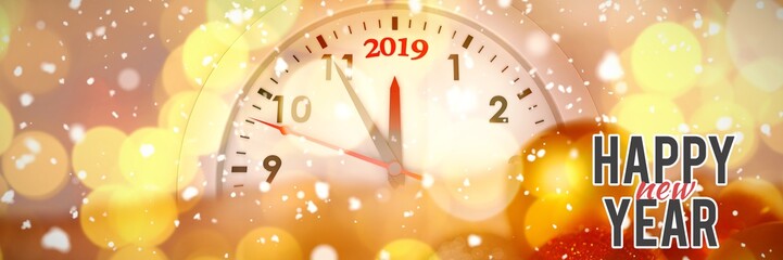 Poster - Composite image of new year graphic