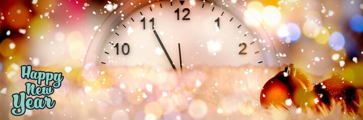 Poster - Composite image of happy new year