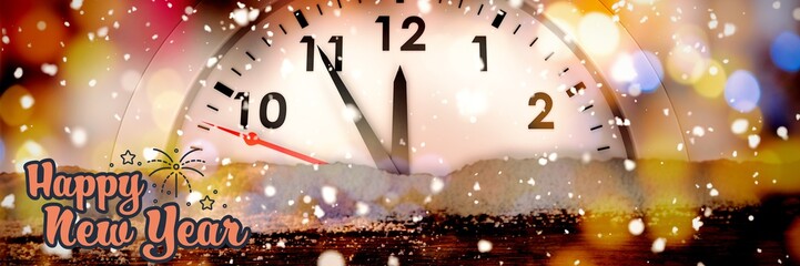 Poster - Composite image of happy new year