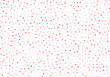 Winter seamless pattern background with red snowflake