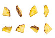 set of pineapple slices