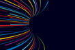 Abstract line vector background