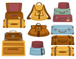 © Sonulkaster - Bag and baggage of different shapes and color