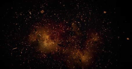 Wall Mural - realistic explosion and blasts with luma channel. visual effects element.