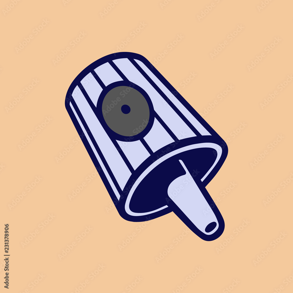 Spray Cap Icon Spray Can Cap Vector