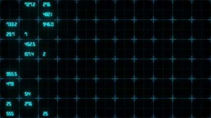 Poster - Information board on the grid. Sci-fi movie.