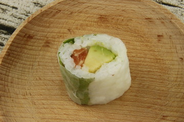 Sticker - Maki avocat saumon