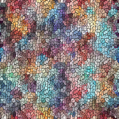 Poster - Seamless background pattern. Crackled grunge vintage surface. Vector image.
