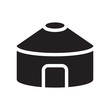 Yurt icon. Trendy Yurt logo concept on white background from sauna collection