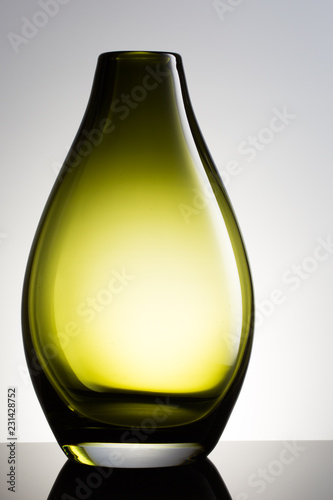 Illuminated Glass Vase Buy This Stock Photo And Explore Similar