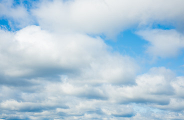 Wall Mural - cloudy sky of winter