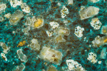 Aquamarine And Yellow Stone Texture