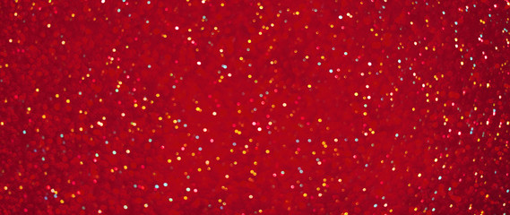 Wall Mural - wide angle beautiful bright red holiday glamour background