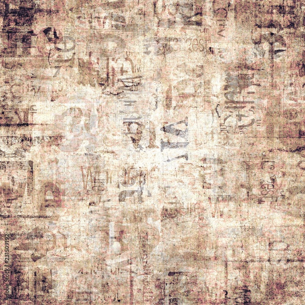 Old vintage grunge newspaper paper texture background Stock Photo | Adobe  Stock, image size:1000x1000