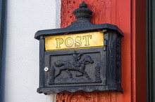 Letter Or Mail Box On The Front Door