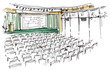 Illustration of auditorium 