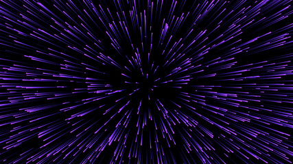 Poster - Abstract circular speed background. Starburst dynamic lines pattern. Abstract data flow background. 3D rendering.