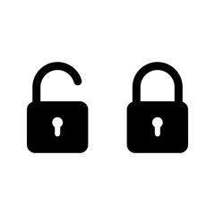 Sticker - lock vector icon