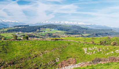 Fields of Santillana del Mar