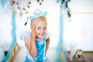 snow maiden princess girl