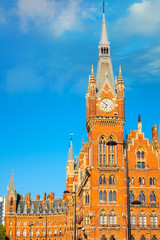 Poster - St Pancras station in London, UK