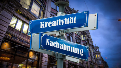 Poster - Schild 372 - Kreativität