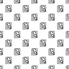 Poster - Procent paper pattern seamless repeat background for any web design