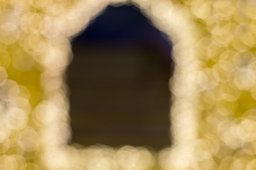 Wall Mural - bokeh abstract light backgrounds for christmas event