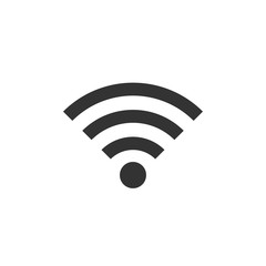 Wall Mural - mobile phone system icons. wifi signal strength, battery charge level. vector illustration.