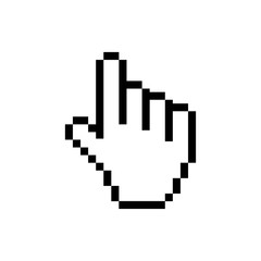 Fototapete - Computer mouse click cursor gray arrow icons set and loading icons. Cursor icon. Vector illustration.