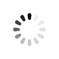 Poster - set loading icon. download sign. collection of simple web download. vector.