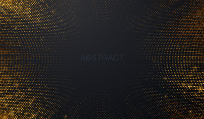 Poster - Abstract black background