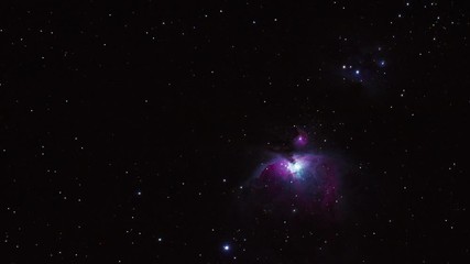 Wall Mural - the dramatic great nebula in outer space
